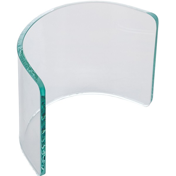 Блюдо-подставка для арт.540018,540418 H=12, L=25см; прозр.