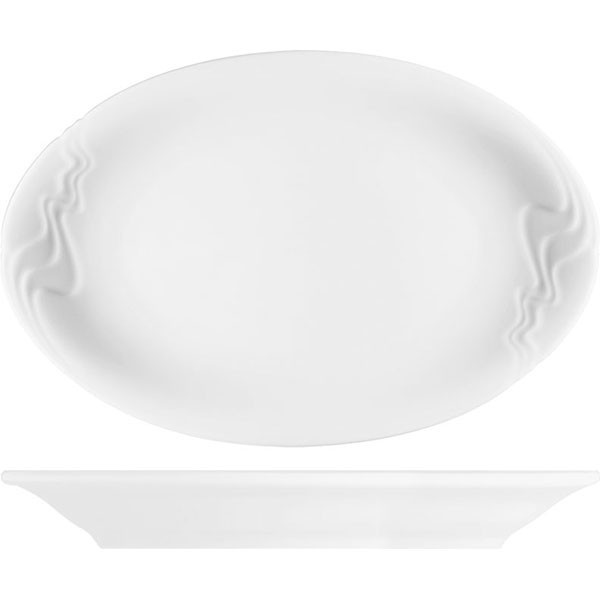 Селедочница «Мелодия» 22см фарфор