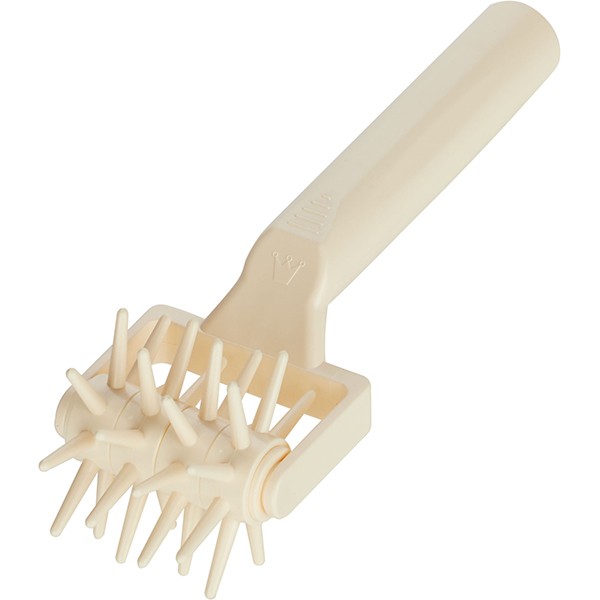 Валик для теста, пластик, 6 см, белый