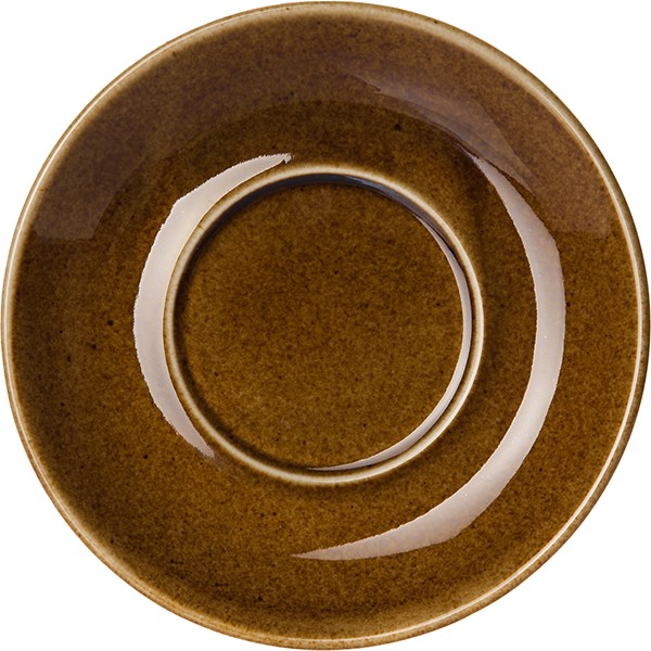 Блюдце «Кантри Стайл», фарфор, D=165,H=15мм, зелен.