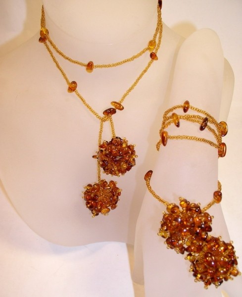 Колье-браслет