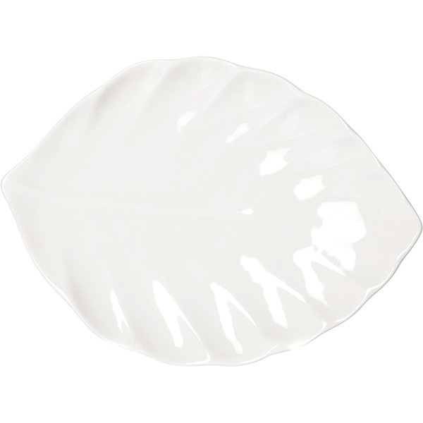 Блюдо-лист 25*18см фарфор