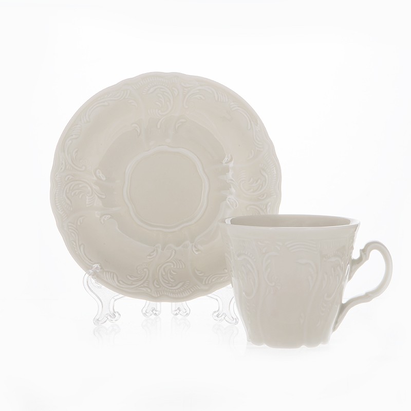 Набор для чая 160 мл. выс. «Бернадот Ивори 0011000» на 6 перс. 12 пред