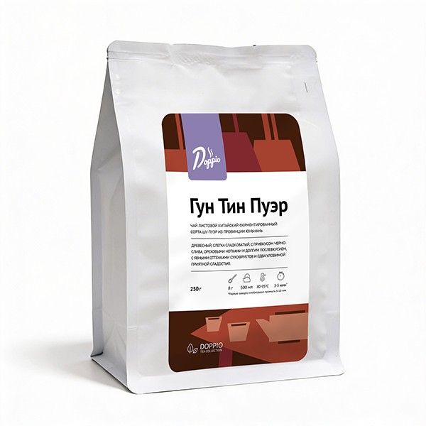 Чай «Пуэр Гун Тин» черный китайский листовой 250 г