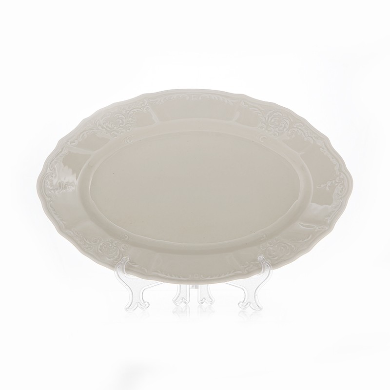 Блюдо овальное 34 см «Бернадот Ивори 0011000»