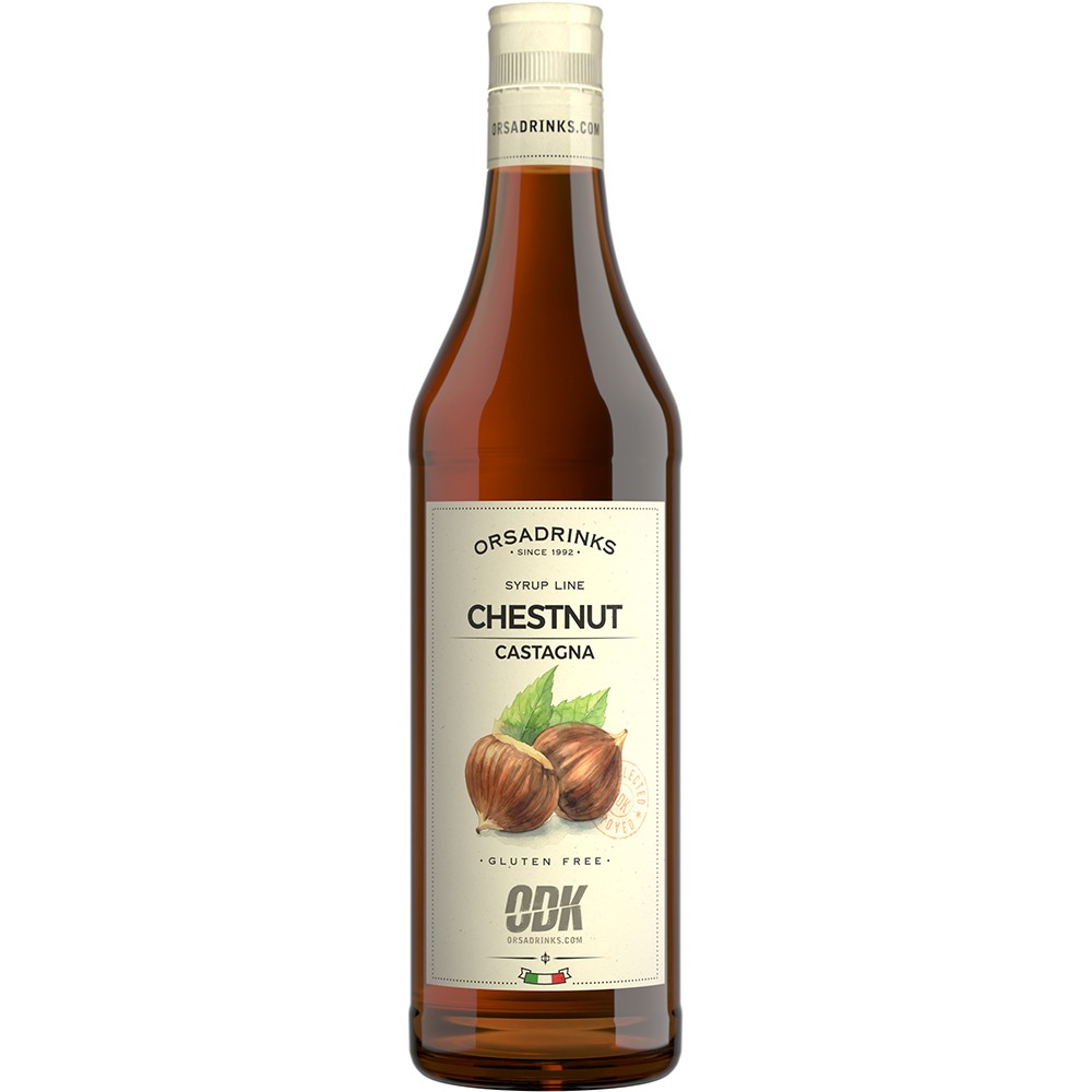 Сироп «Каштан» ODK, стекло, 0,75 л