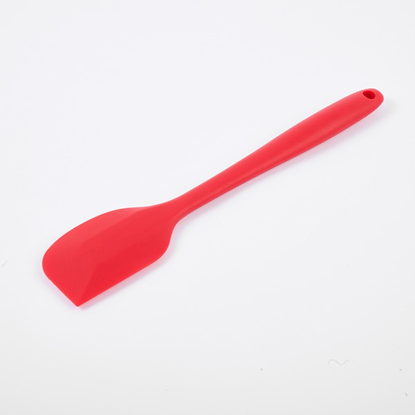 Лопатка жаропрочная, силикон, 27,5 см, красный