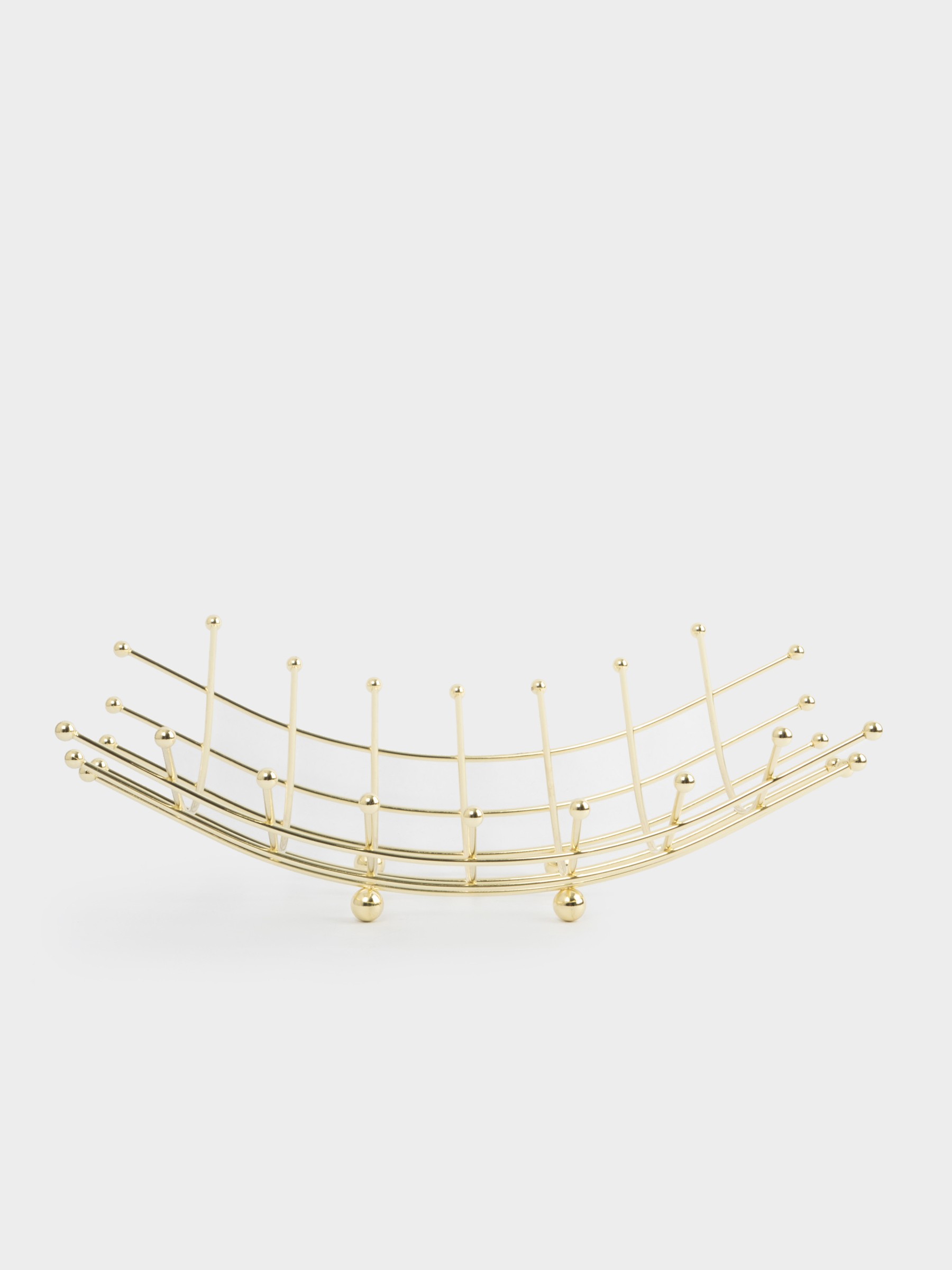 Корзина для фруктов, 28 см, металл, золотистая, Паутина, Spin Корзина для фруктов, 28 см, металл, золотистая, Паутина, Spin