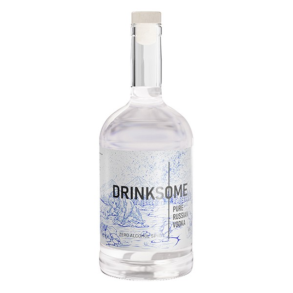 Напиток безалкогольный «Русская водка», стекло, 0,7 л, бесцветный