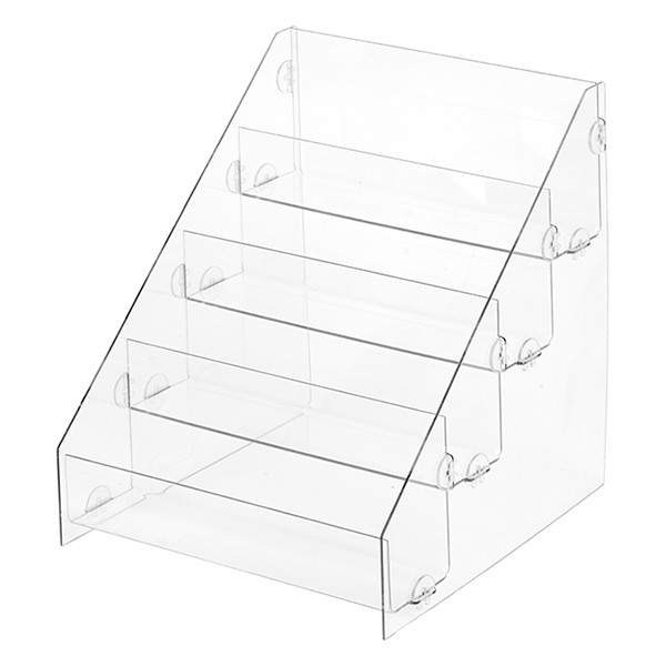 Горка фуршетная для выкладки, пластик, 21✕22✕47 см