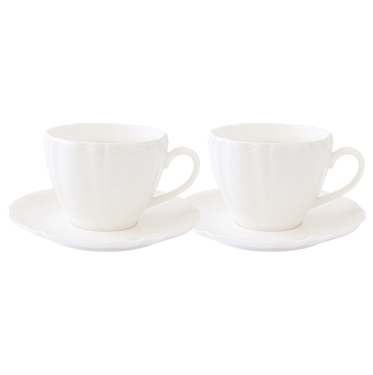 Набор 2 чашки с блюдцами Perle, 0,28 л