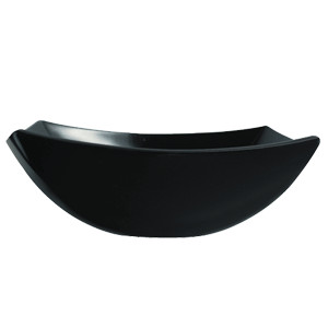 Салатник «Квадрато» черный 24*24см