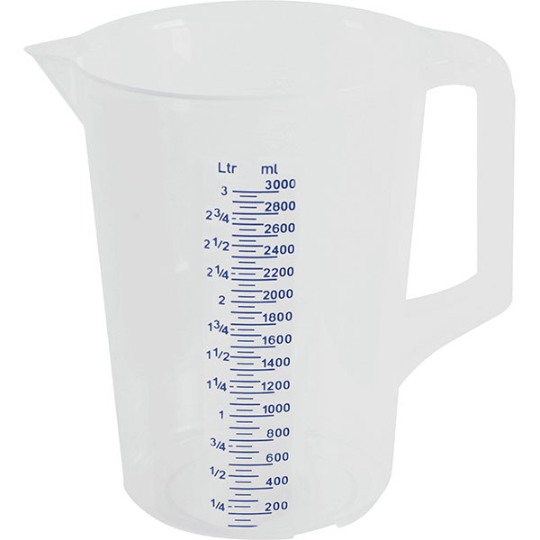 Мерный кувшин 3л пластик