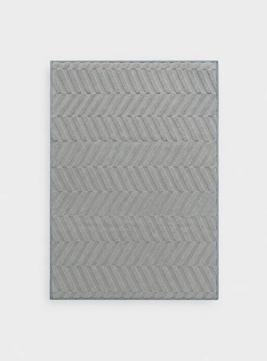 Коврик для сушки посуды, 50✕35 см, полиэстер, серый, Dry grey