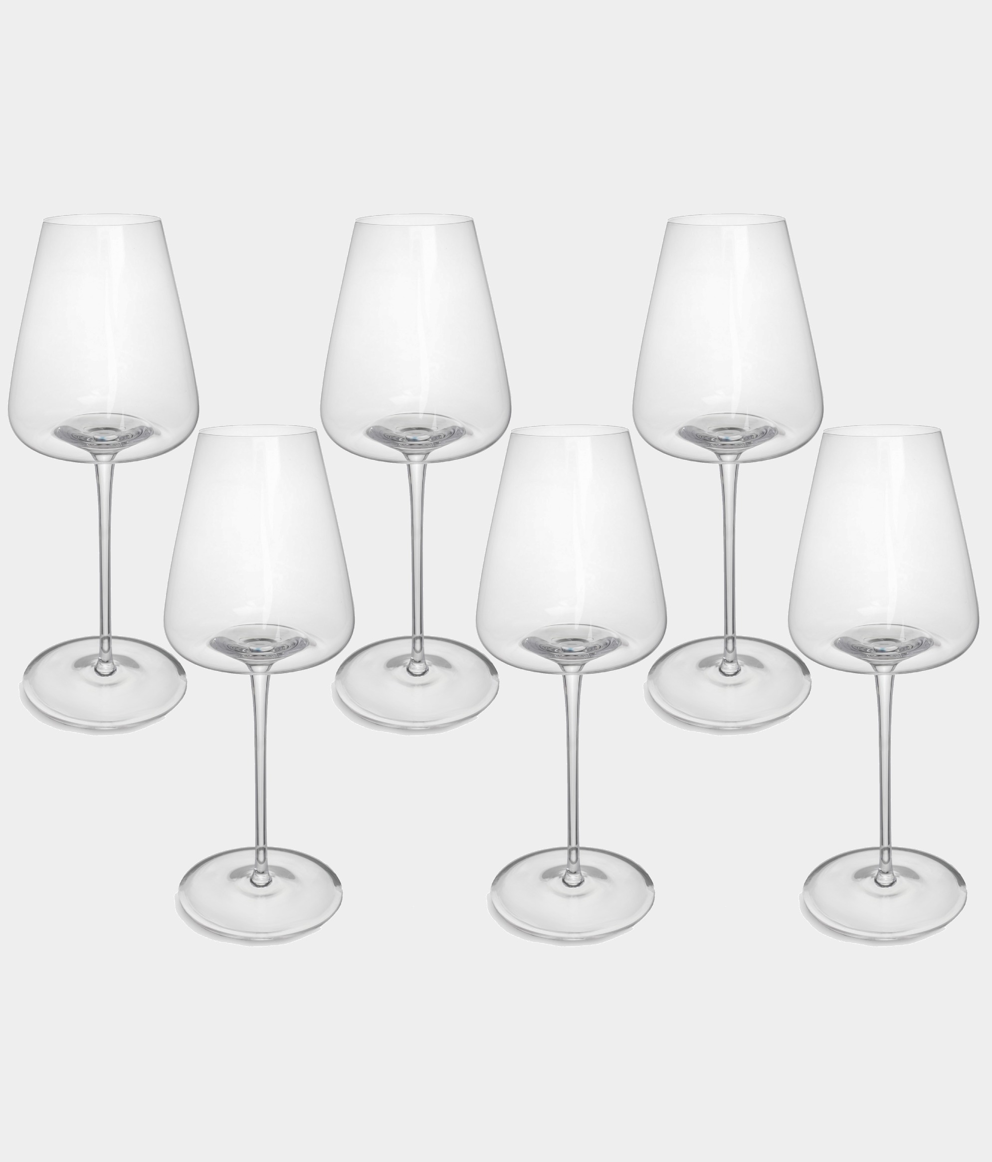 Набор 6 бокалов для красного вина, 480 мл, кристальное стекло, Opera