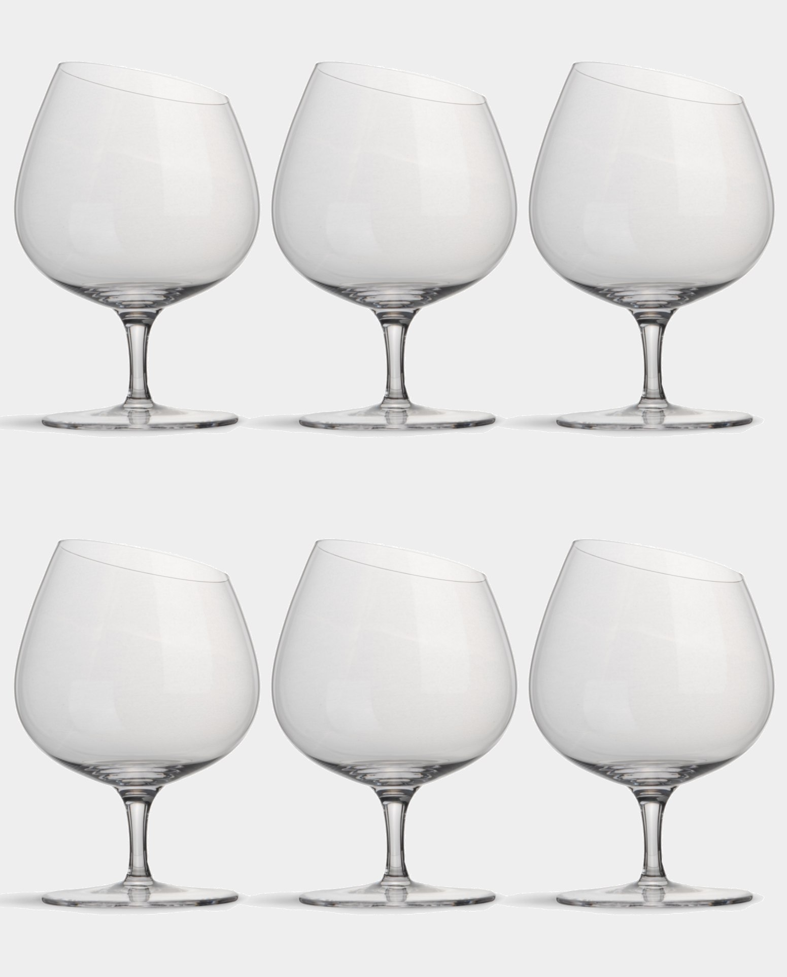 Набор 6 бокалов для коньяка, 300 мл, кристальное стекло, Violoncello