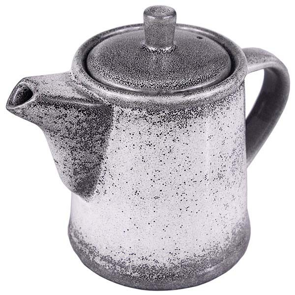 Чайник заварочный «Млечный путь», фарфор, 0,5 л, черный, серый