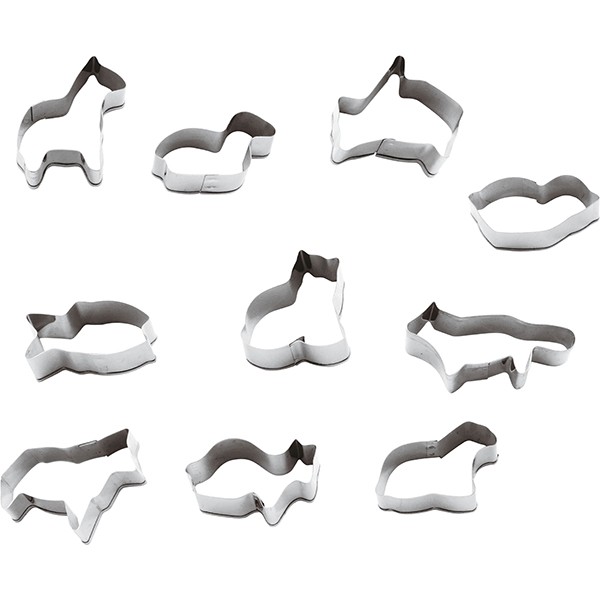 Набор кондит.форм «Животные»(10 шт.)