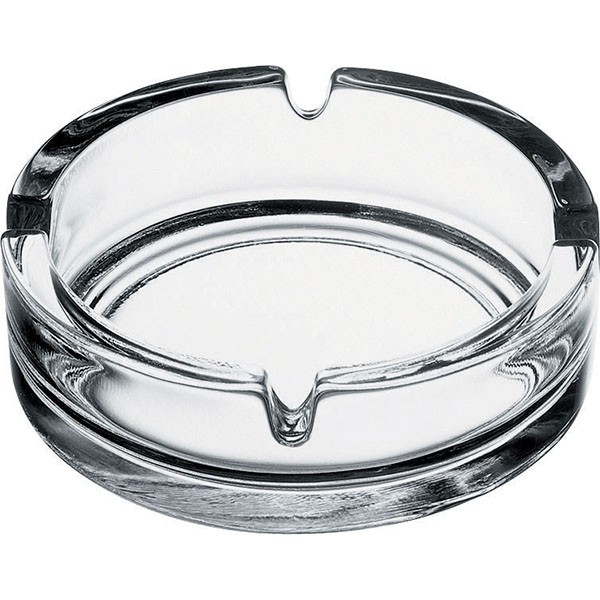 Пепельница прозр. 2шт. d=10.5см