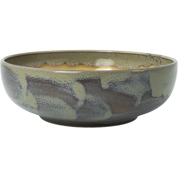 Салатник «Аврора Революшн Гранит», фарфор, 17,5 см, бежевый, коричневый