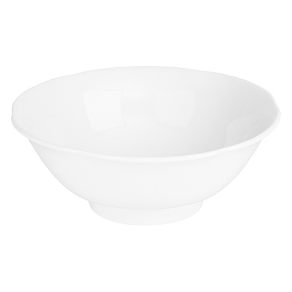 Тарелка глубокая для рамена, фарфор, 1,3 л, белый