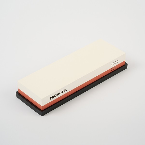 Камень точильный абразивность 600/1000, белый, красный