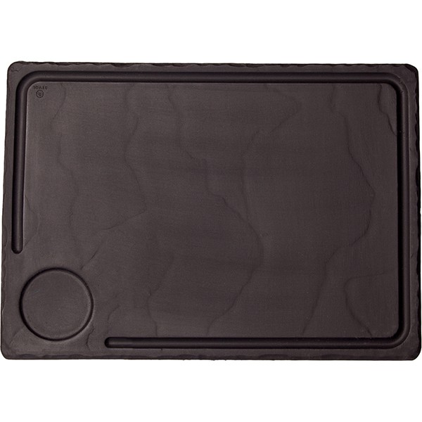 Блюдо для стейка «Базальт» 33*24см