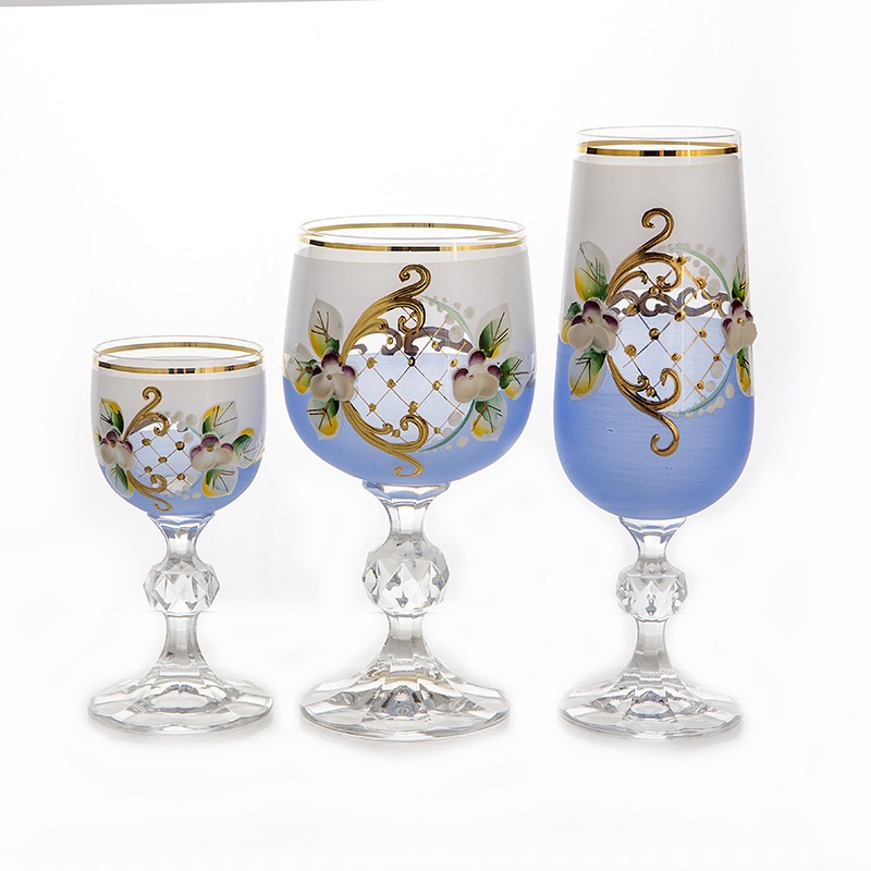 рюмки богемия кристалл. бокалы рококо. богемия кристал bohemia crystal бокалы. набор фужеров богемия 18 предметов. бокалы рококо.