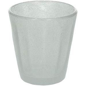 Стакан «Колорс» стекло; 340мл; белый