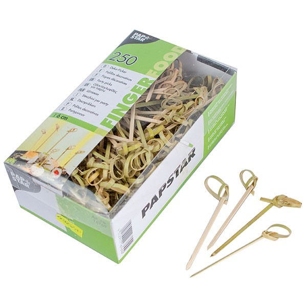 Шпажки для канапе бамбук 6см 250шт.