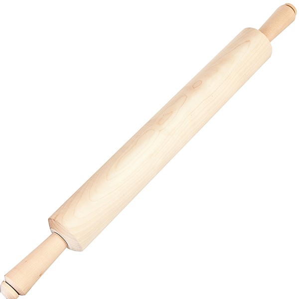 Скалка с вращ. ручкой D=7, L=73/49см; древесн. Скалка с вращ. ручкой D=7, L=73/49см; древесн.