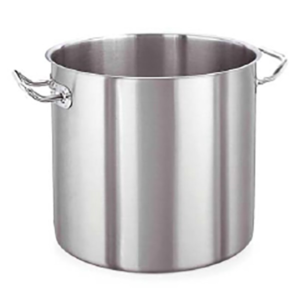 Кастрюля без крышки, нержавеющая сталь, 50 л, матовый