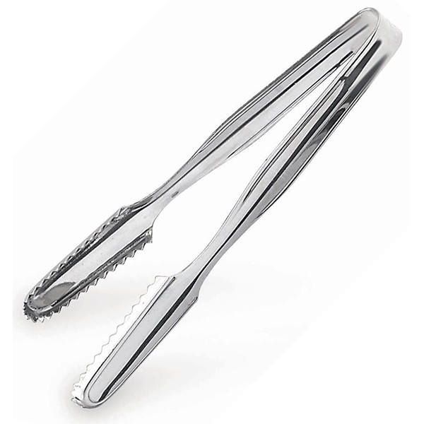 Щипцы для льда, нержавеющая сталь, 160✕16 мм, серебристый