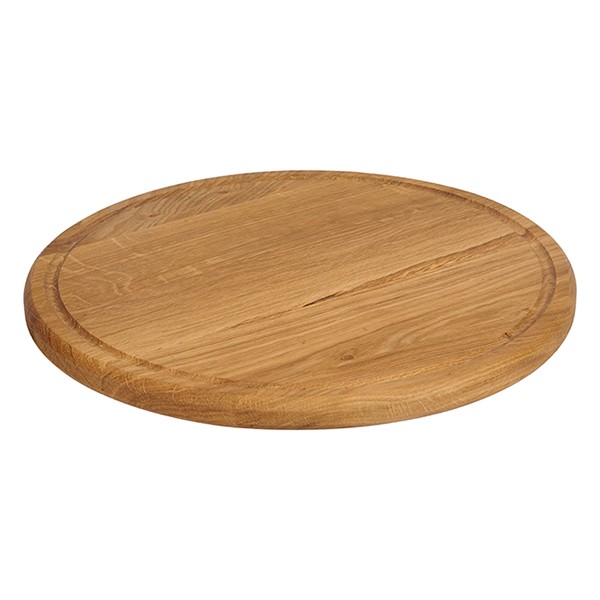 Доска для пиццы, бук, 34 см, темное дерево