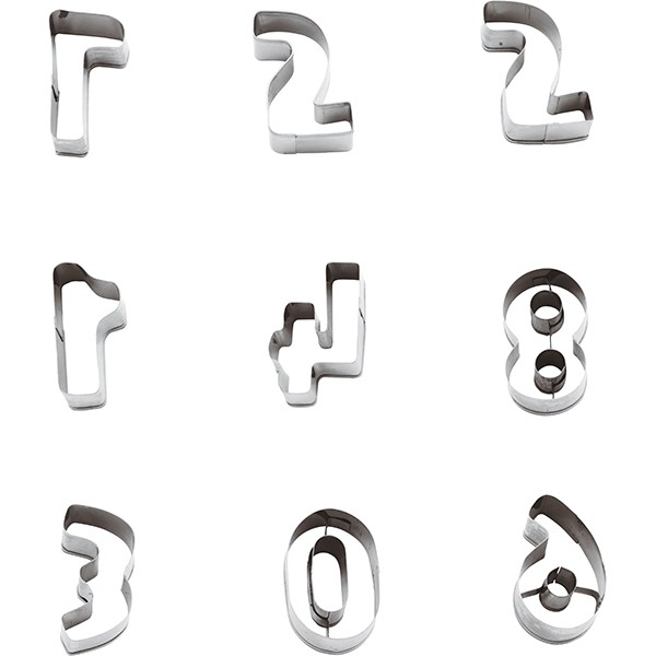 Набор кондит. форм «Цифры» [10шт]