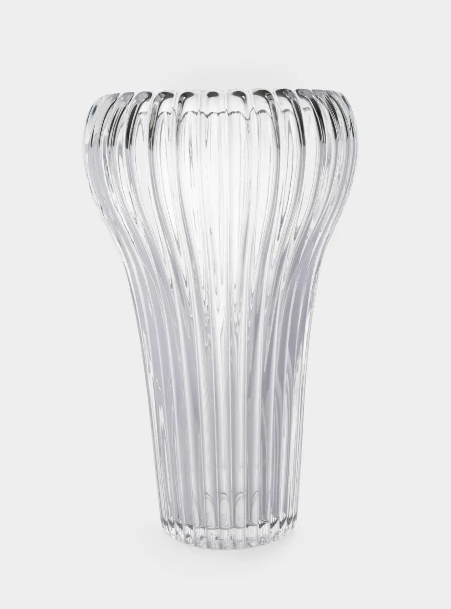 Ваза для цветов, 28 см, стекло, Grand